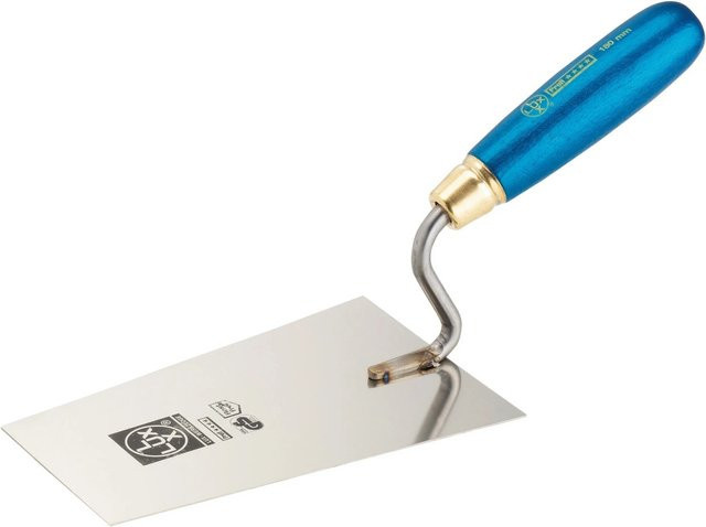 LUX-TOOLS Stuckateurkelle und Putzkelle aus rostfreiem Edelstahl in Silber, Breite: 18 cm - Bild 1