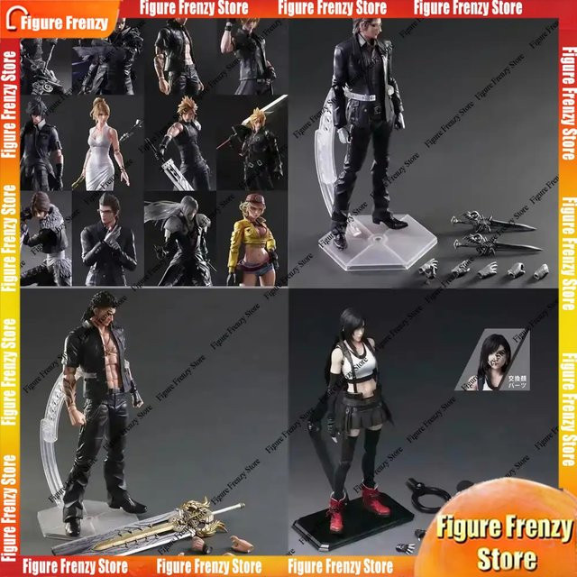 Bandai Fantasy Cloud Strife, Vincent, Valentine, Lunaflea, Nox, Fleuret, Mobile Figur, Einzelfigur - Bild 1