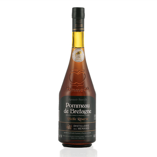 Distillerie des Menhirs Pommeau de Bretagne Vieille Réserve, Likörwein, 0,7 l - Bild 1