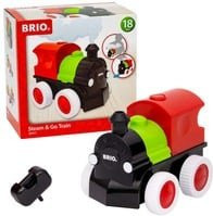 BRIO Dampfzug Push & Go Zug mit Dampf Spielfahrzeug - Bild 1