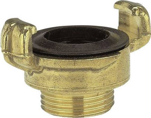 Gardena Messing Schnellkupplungs-Gewindestück mit 3/4 Zoll Außengewinde in Gold - Bild 1