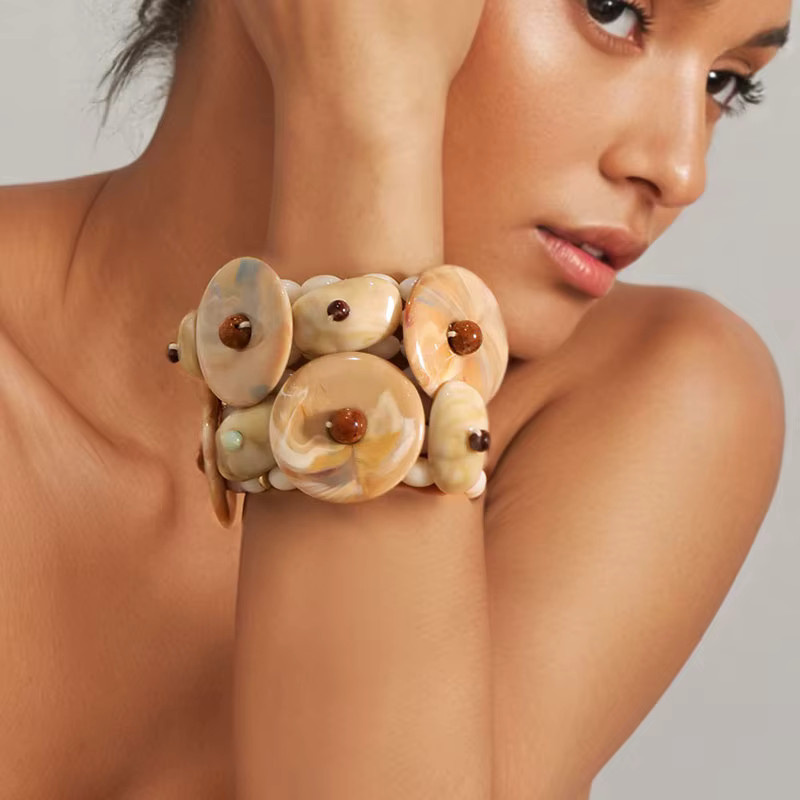 Armband-Set Perle, Boho, Bunt, Damen - Bild 2