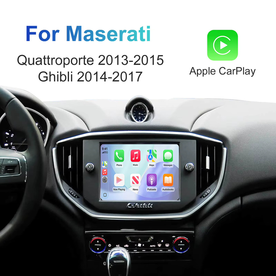 Ezonetronics Wireless CarPlay und Android Auto Nachrüstkit Decoder-Box für Maserati Quattroporte und Ghibli mit Wi-Fi Schnittstelle - Bild 6