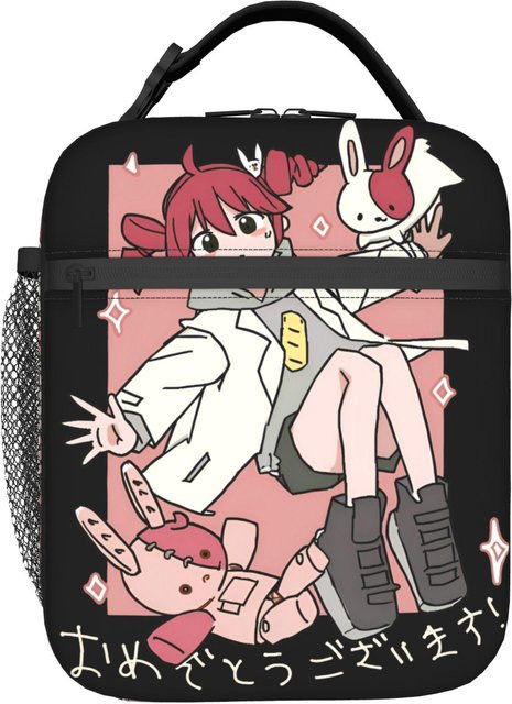 Kasane Teto Lunchtasche von Fancy Style Studio, Thermische Brotdose mit Oxford-Druck für Erwachsene, Mehrfarbig - Bild 1