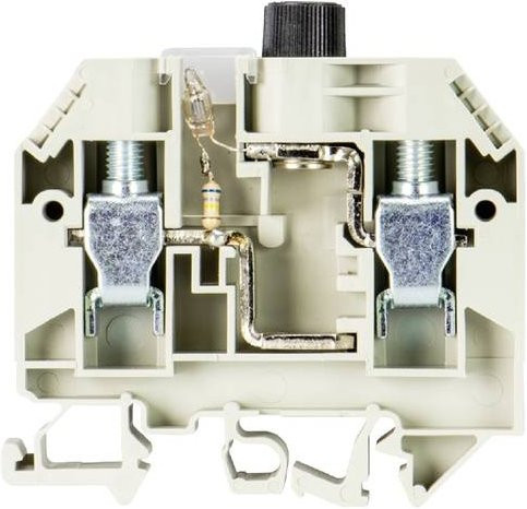 Wieland Electric 57.910.5755.0 Sicherungsklemme Schrauben Grau 50 Stück - Bild 1