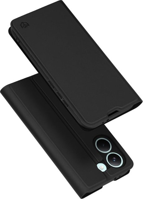 Techsuit Magskin Book Schutzhülle für Xiaomi Poco X8 Pro in Schwarz - Bild 1