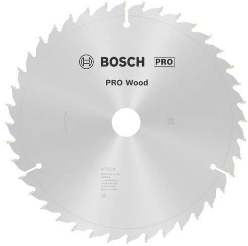 Bosch Optiline Wood Hartmetall Kreissägeblatt für Kapp- und Gehrungssägen, Farbe: Silber, Durchmesser: 305 mm, Bohrung: 30 mm, Dicke: 2,5 mm, 96 Zähne - Bild 1