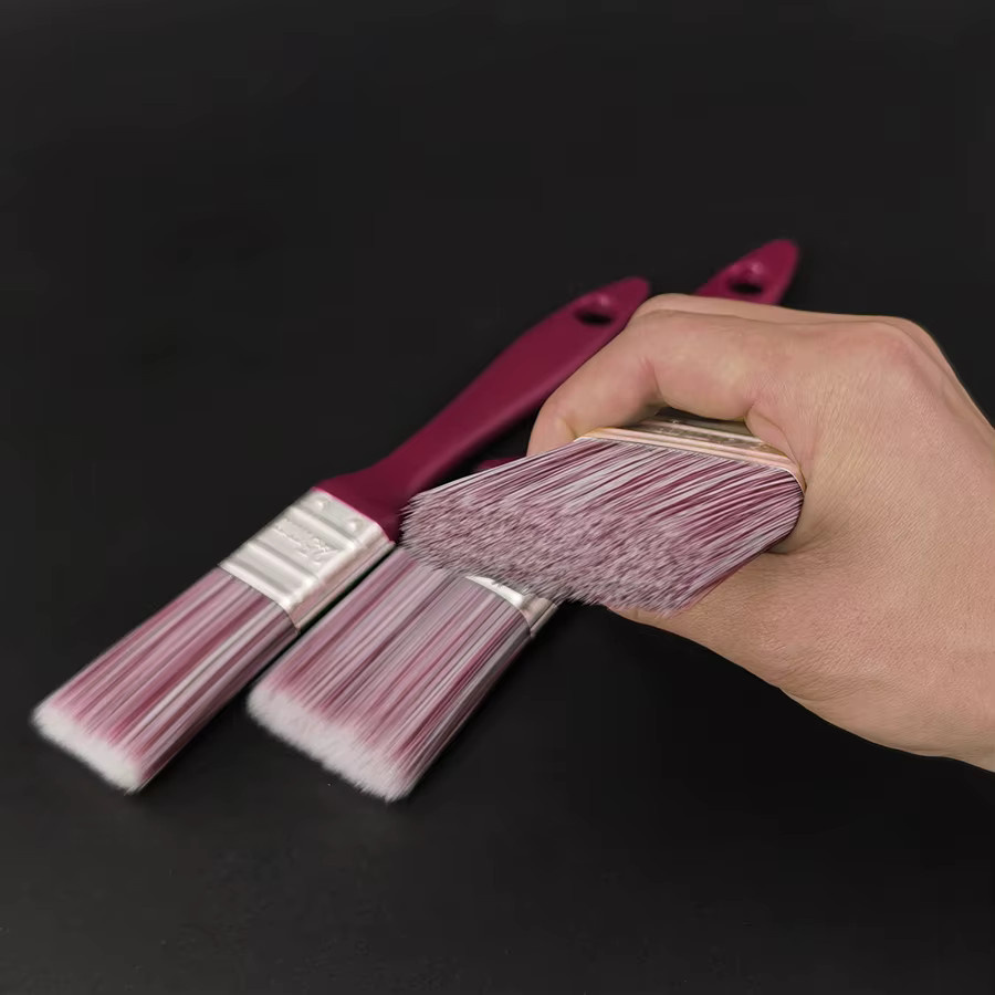 3-teiliges ProCraft Pinsel-Set mit Multi-Angle-Präzision und schnell trocknenden Borsten für effizientes Malen - Bild 2