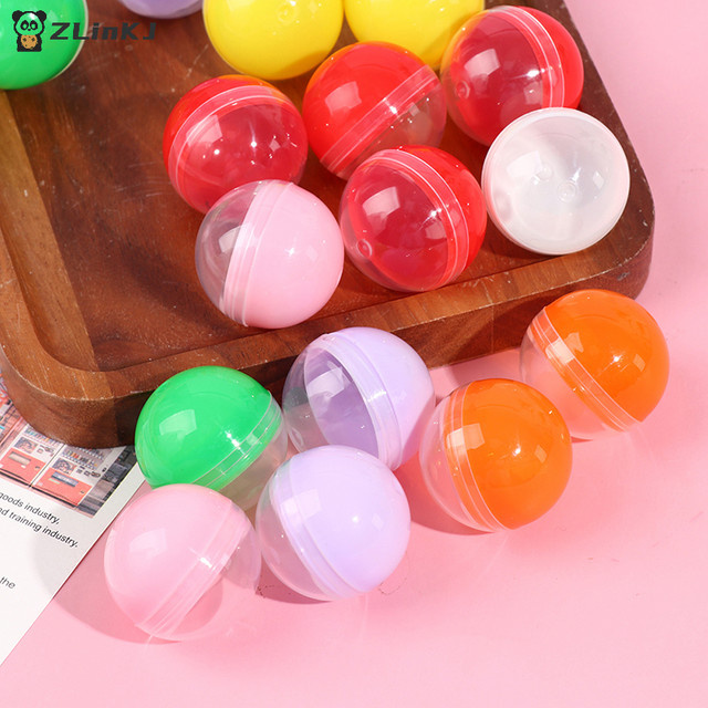 JETTING Mini Transparent Kunststoff Kapsel Spielzeug, 100-teiliges Set - Bild 1