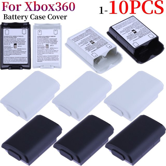 Batterieabdeckung für Microsoft Xbox 360 Wireless Controller in Weiß - Bild 1