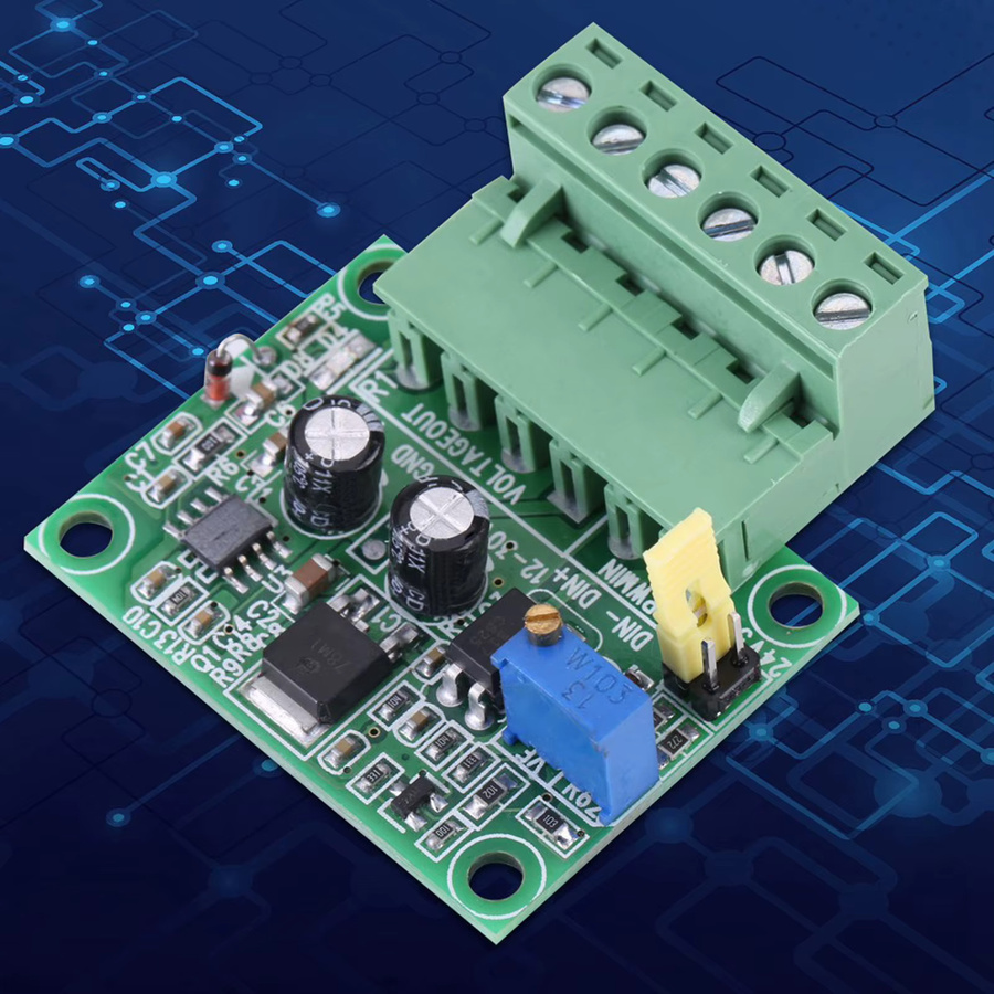 PWM-Signal-zu-Spannung-Wandler Modul 0-10V Digital-Analog-Platine 1-3kHz in Grün - Bild 4