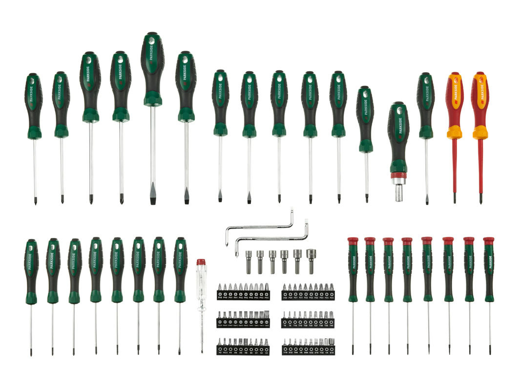 Parkside Schraubendreher- und Bit-Set, 101-teilig, Multicolor - Bild 3