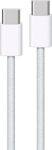 Apple USB-C-auf-USB-C-Kabel aus Nylon in Weiß, Doppelpack, 1 m - Bild 1