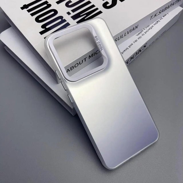 Handyhülle für Xiaomi 15T Pro in Weiß, dünn und leicht mit mattem Finish - Bild 1