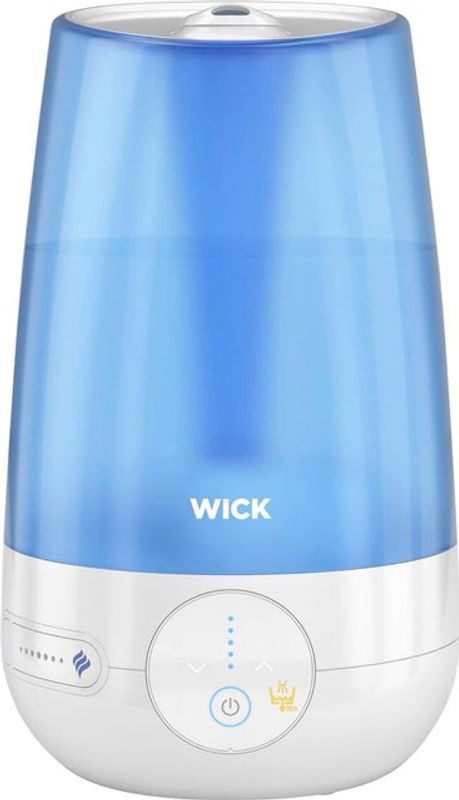 Wick Ultraschall Kaltluftbefeuchter in Weiß und Blau mit Duftfach - Bild 4
