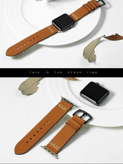 NEY Uhrenarmband Leder, Unisex - Bild 1