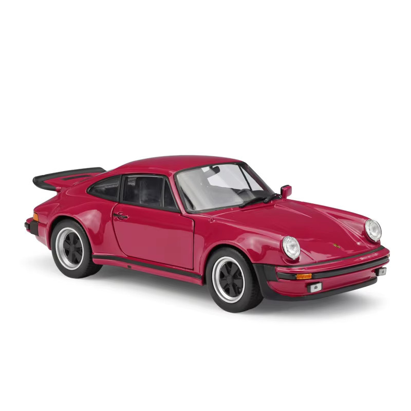 WELLY 1971 Porsche 911 Turbo 3.0, Sportwagen Modell, 1:24, Metall, Rot - Bild 3