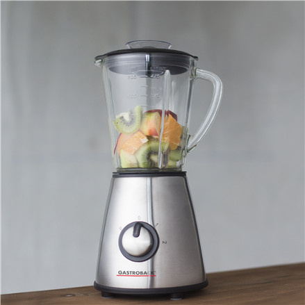Gastroback Design Mini Tischplatten-Mixer 500 W Schwarz Silber 0,8 l - Bild 1