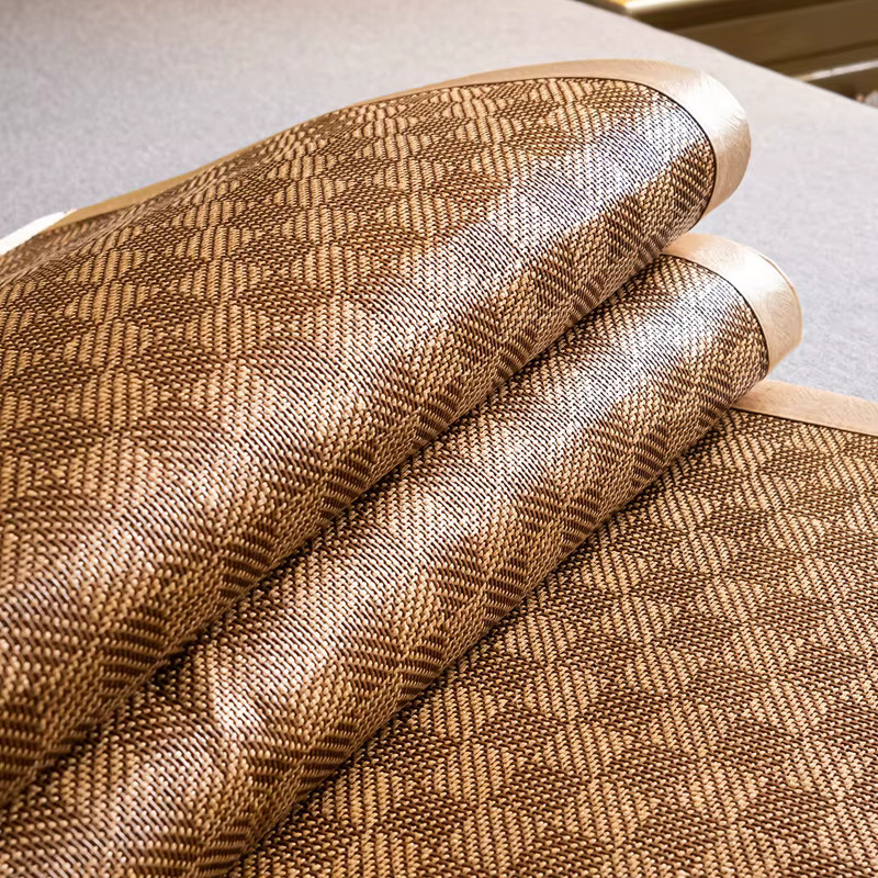 Dreamreal Eis Rattan Matte aus Pflanzenfasern für einen kühlen Sommer, B/T: 90 x 200 cm - Bild 4