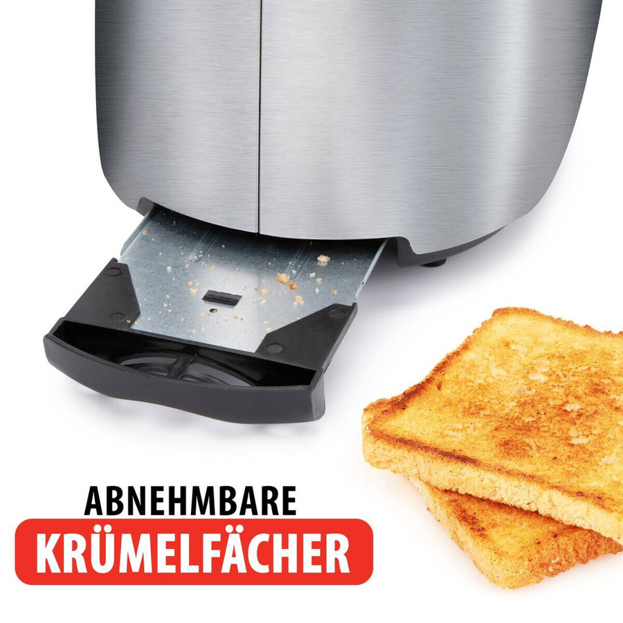 Alpina Toastautomat aus Edelstahl in Silber - Bild 4