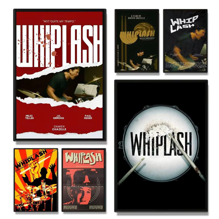 Kayou Whiplash-Poster, Vintage Wandaufkleber in Multicolour, Rechteckig, B: 20,0 cm, H: 20,0 cm - Bild 2