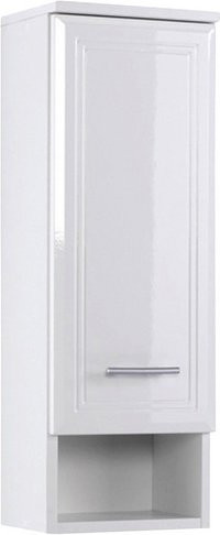 HELD MÖBEL Hängeschrank Neapel in Weiss, modern und glänzend, Breite: 25 cm, Höhe: 71 cm, Tiefe: 20 cm - Bild 1