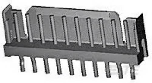 TE Connectivity Einbau-Stiftleiste Standard 6-292161-2 aus Kunststoff in Schwarz und Grau - Bild 1
