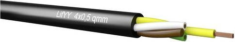 Kabeltronik LifYY Steuerleitung 3 x 0,14 mm² Schwarz 100 m - Bild 1