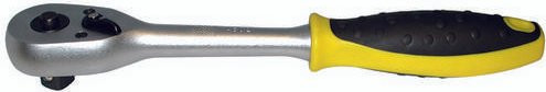 C.K T4691 Umschaltknarre 1/2 Zoll in Silber, Länge: 260 mm - Bild 1