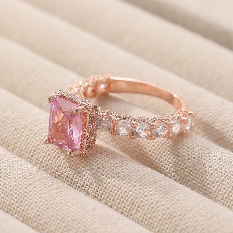 YoYo Ring, Zirkonia, Roségold, Damen - Bild 3