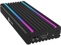 ICY BOX Laufwerksgehäuse IB-1824ML-C31 für NVMe M.2 SSD, Schwarz - Bild 1