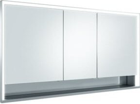 Keuco Spanplattenschraube für kurze Türen Royal Lumos, Farbe Silber, B/T/H: 140 x 73 x 13 cm - Bild 1