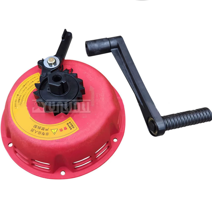 Yunlinli Pull-Motorstarter in Schwarz für Grubbermaschinen, Dieselgeneratoren und Fräsmaschinen - Bild 5
