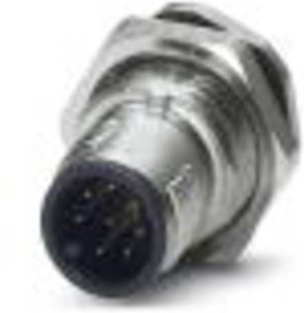Phoenix Contact 1441804 Sensor-Aktor-Einbausteckverbinder, 8 Polzahl, Farbe: Silber, 20 Stück - Bild 1