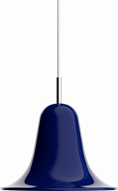 Verpan Pantop 23 Pendelleuchte in Blau mit dimmbarer LED und E14 Fassung - Bild 1