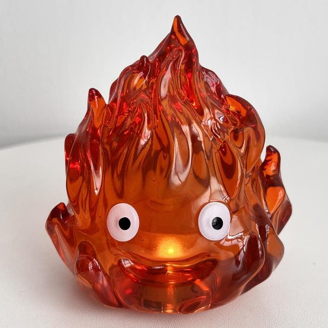 Flamme Calcifer Anime-Figur, Leuchtend, Bunt / Mehrfarbig - Bild 1