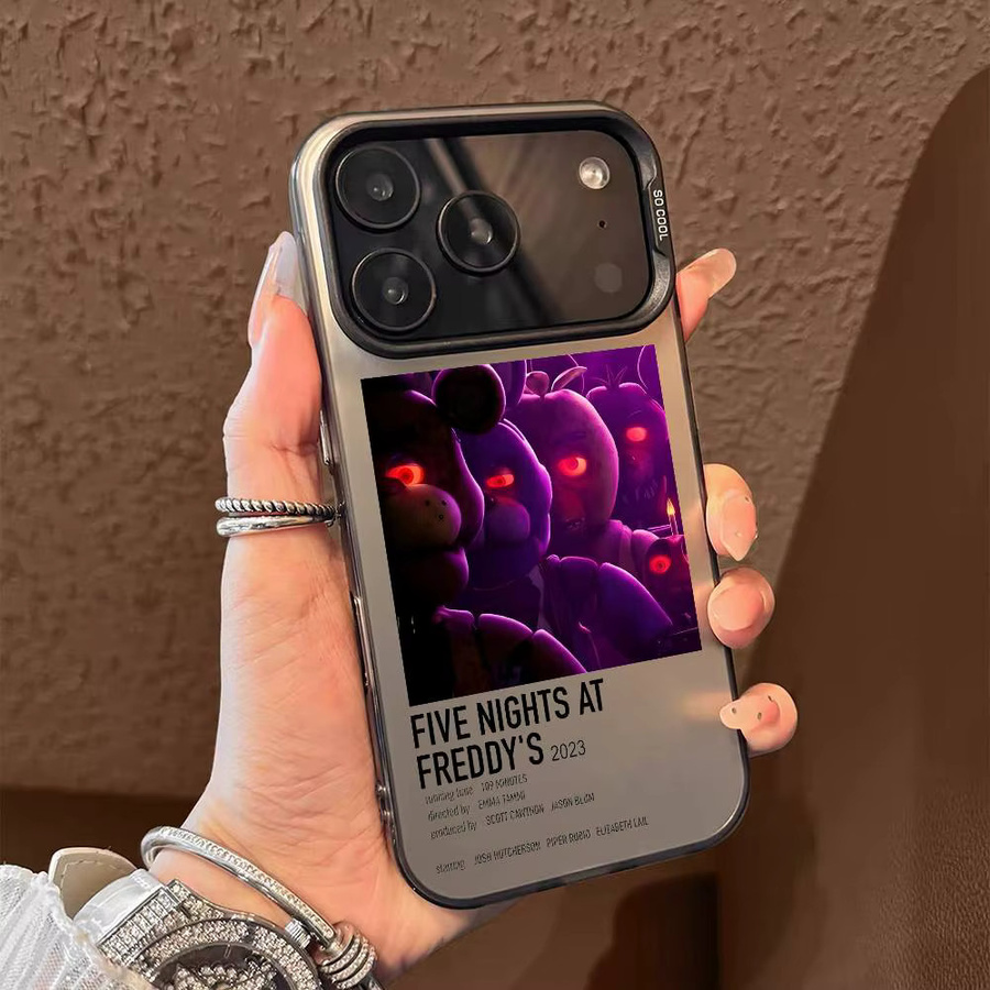 Five Nights At Freddy's Handyhülle für iPhone 17 16 15 14 13 12 Pro Max Plus mit buntem Farbverlauf und weicher TPU-Rückseite in Multicolour - Bild 2