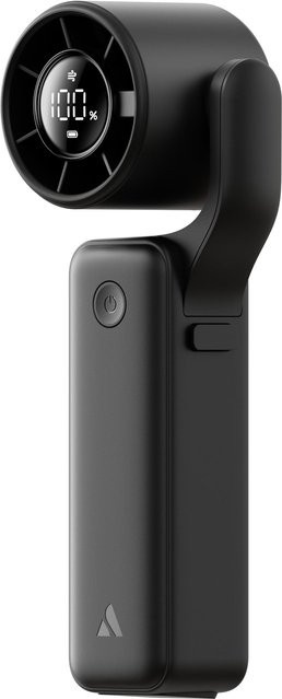 Aecooly Air Gimbal Tragbarer Mini Handventilator, Schwarz - Bild 1