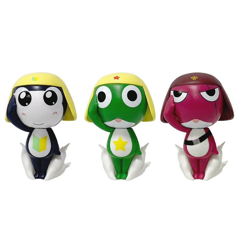 Fashnics Anime Figur Keroro Tamama Giroro GK Roboter Alien Puppe aus PVC in Multicolor - Bild 2