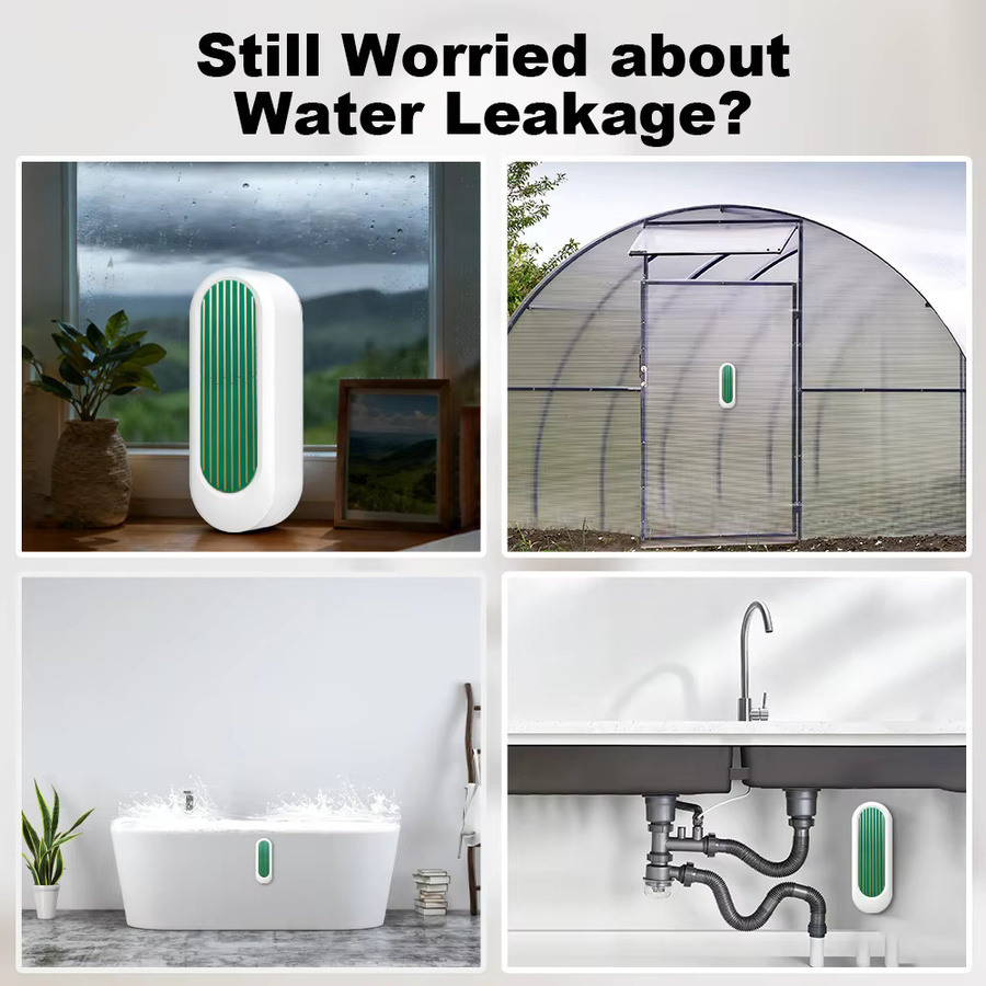 ONENUO Zigbee Regen Sensor Tuya Smart IP65 Wasserdichter Regenmelder für die Außenanwendung mit Echtzeit-App-Überwachung und Alarm in Schwarz oder Weiß - Bild 2