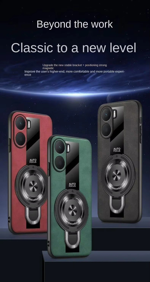 Xiaomi Silikon Schutzhülle mit unsichtbarem Standfuß und Magnetfunktion für Poco X7, Poco F7, Poco X7 Pro und Mi 15 Ultra - Bild 2
