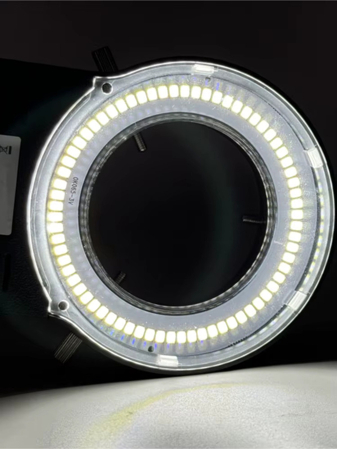Eakins USB-Ringlicht mit 70 LED SMD für Stereo-Trinokularmikroskope und PCB IC Reparaturkameras, Schwarz - Bild 7