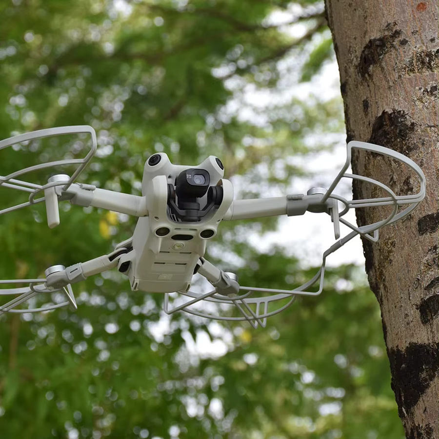 DJI Propellerschutz für Mini 4 Pro und Mini 3 Pro in Weiß als leichte Rotorblatt-Schutzabdeckung zur Kollisionsvermeidung - Bild 3