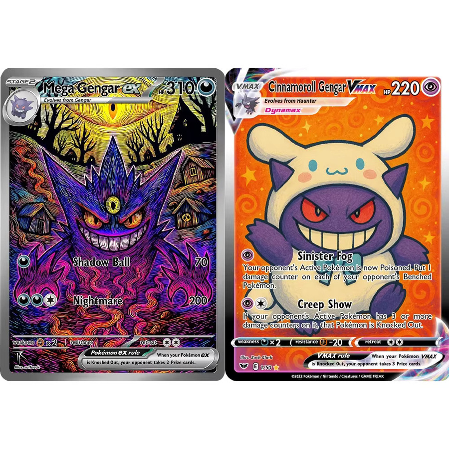 Bandai Pokémon Mega Gengar ex, Einzelkarte, Bunt / Mehrfarbig - Bild 2