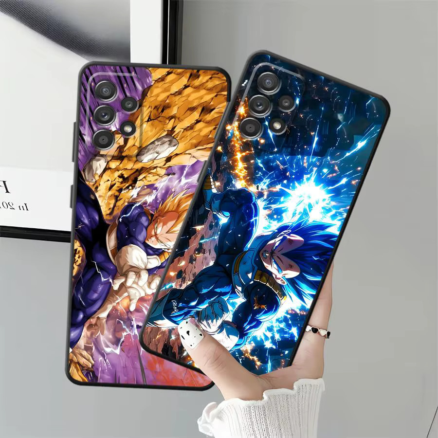Dragon Ball Dashing Vegeta Handyhülle für Samsung Galaxy A-Serie in Schwarz - Bild 4
