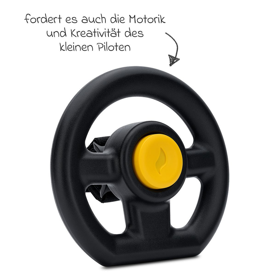 Osann Spiel-Lenkrad für Kinderwagen und Buggys, Schwarz - Bild 7