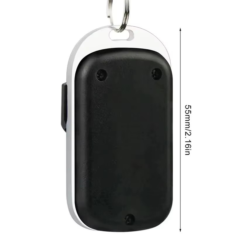 Szaoju Universal Garage Toröffner Fernbedienung 433MHz mit 4 Tasten, Klon-Duplizierer für Festcode und Rolling Code, Schwarz - Bild 3