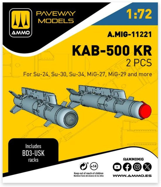 AMMO by MIG Jimenez KAB-500 KR, 2-teiliges Set - Bild 1