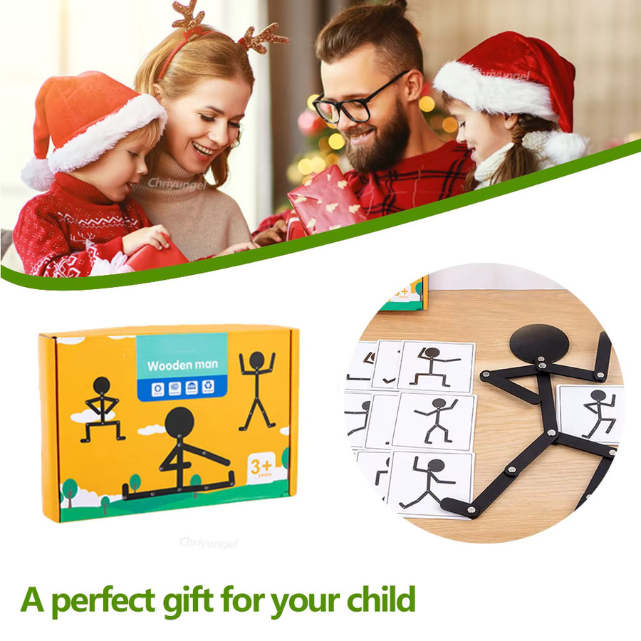 Chriyungel Montessori Material DIY Puzzle, Lernspielzeug, ab 3 Jahre - Bild 3