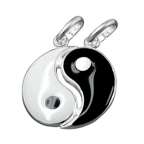SIGO Anhänger Yin-Yang, Silber, Unisex - Bild 1